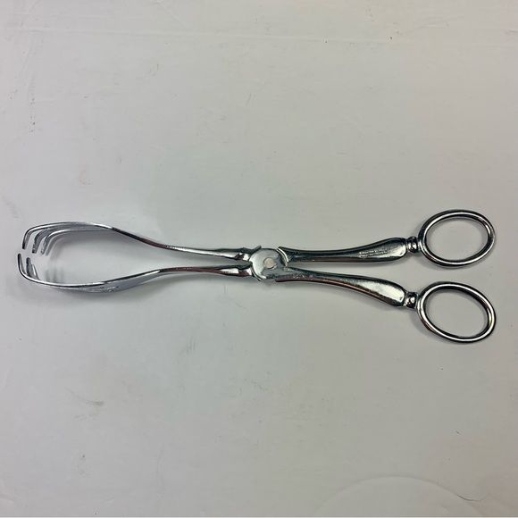 VTG KROMEX ICE BUCKET METAL&GREEN GRAIN COLOR WOODEN HANDLE & KNOB W/ICE TONGS - Picture 8 of 14